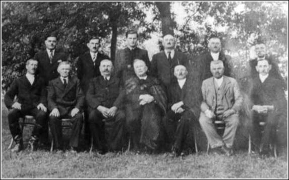 A tiszavárkonyi református egyházközség presbitériuma 1939-ben
